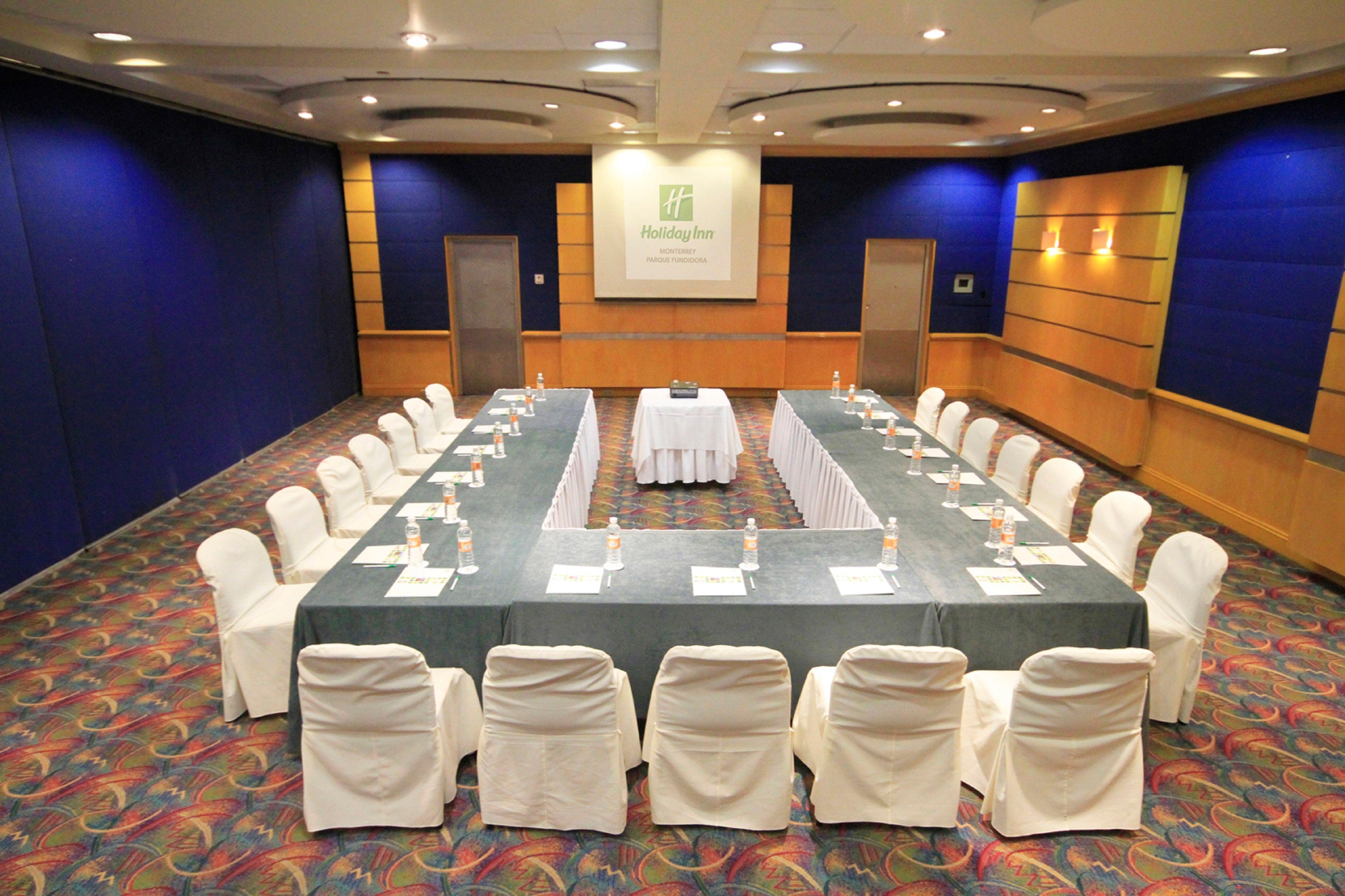 Holiday Inn Monterrey-Parque Fundidora By Ihg Экстерьер фото A meeting room at a hotel